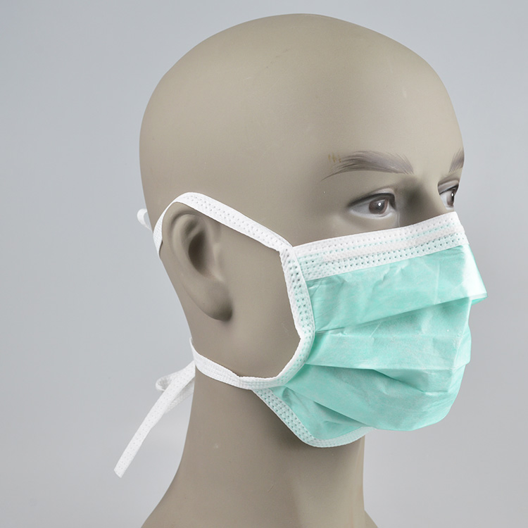 Máscara descartável/ Máscara facial/ Suprimento médico descartável/ Máscara de papel cosmética