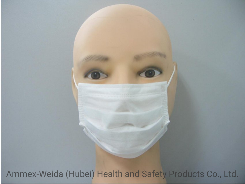 Máscara facial respirável e com excelente filtração para uso médico com alça para crianças