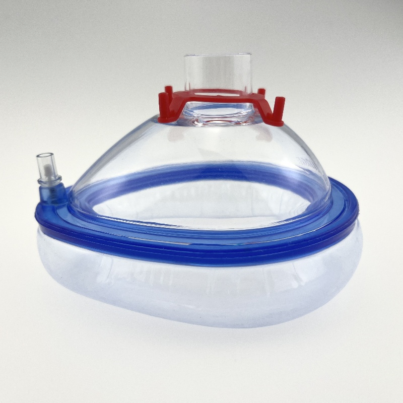 Máscara de Anestesia para Adultos e Pediátricos em PVC de Alta Qualidade, Livre de Látex