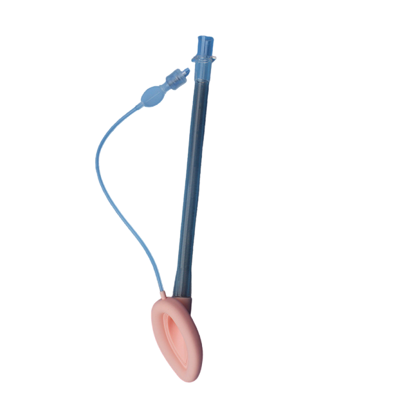 Máscara Laríngea Inflável de Anestesia Descartável Reutilizável de Silicone PVC Equipamento Médico