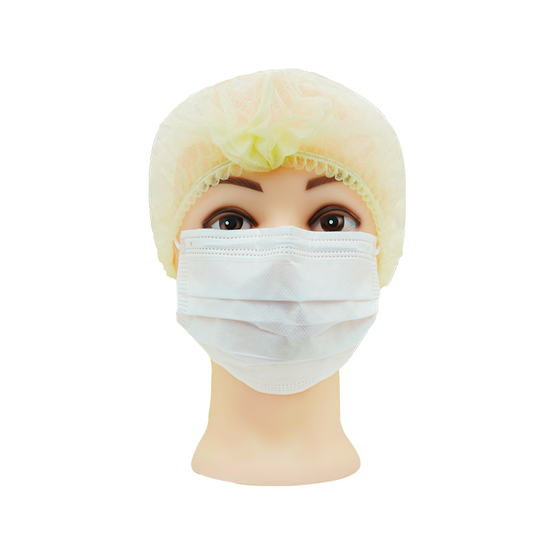 Máscara Médica Branca CE por Atacado da China com Faixas para Amarrar 3ply Máscara Cirúrgica para Amarrar para Hospital