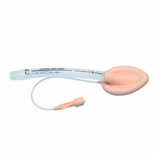Máscara Laringeana Lma de Silicone Hipoalergênico Descartável/Reutilizável de Lúmen Único para Cirurgia