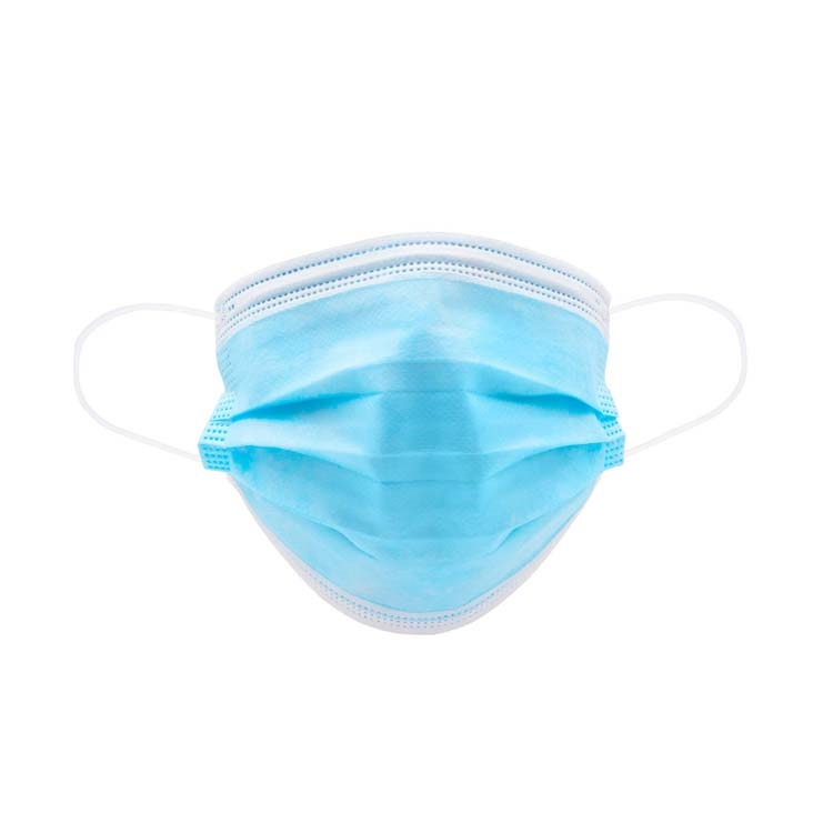 3-Ply Máscara Cirúrgica Descartável Azul Nível ASTM 2 98% Máscara de Procedimento de Grau Médico Pfe com CE ISO 13485 FDA