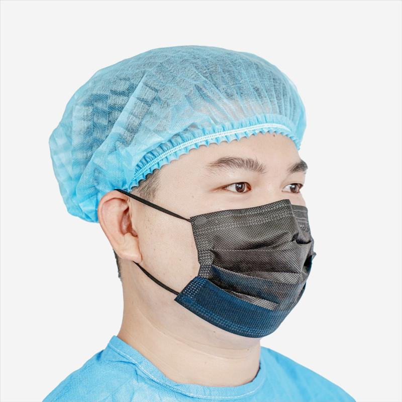 Máscara Cirúrgica Descartável 3ply Nível ASTM 2/3 Qualidade Médica para Exportação