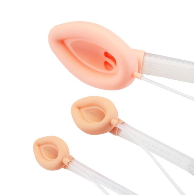 Máscara Laringeana Estéril de Silicone Descartável para Cirurgia