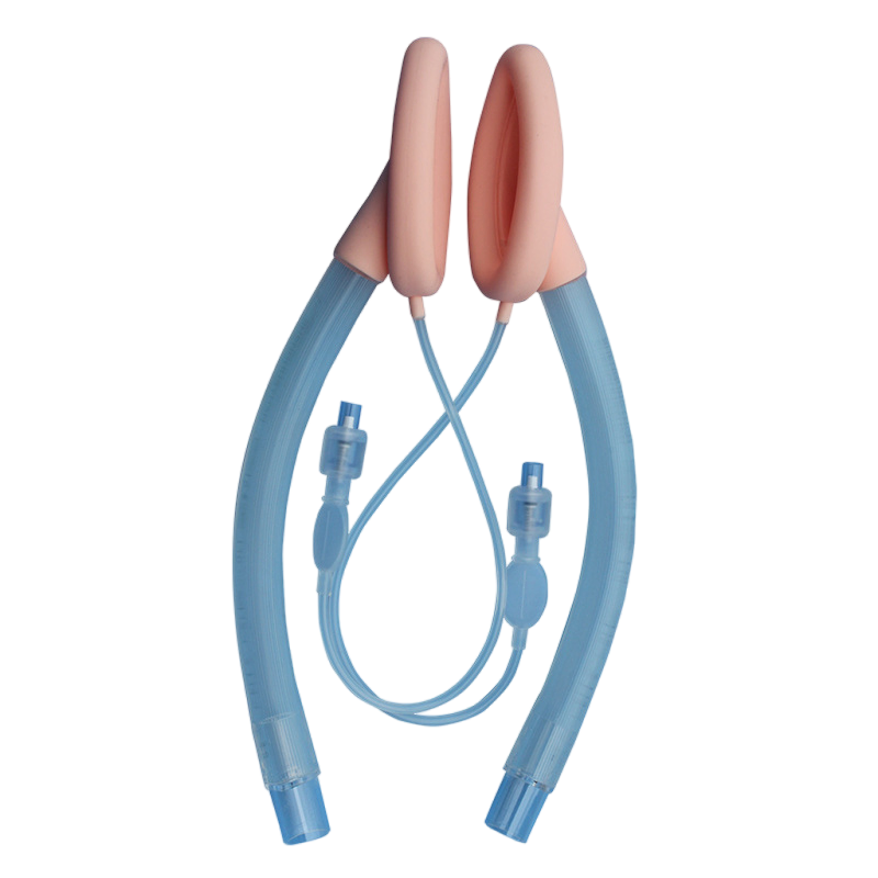 Máscara Laríngea Inflável de Anestesia Descartável Reutilizável de Silicone PVC Equipamento Médico