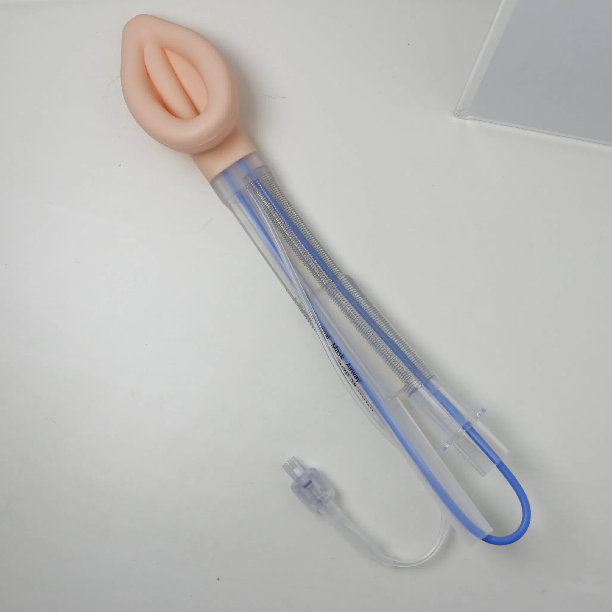 Máscara Laríngea Descartável de Alta Qualidade em Silicone Médico Estéril Dispositivo Cirúrgico para Anestesia e Uso Hospitalar