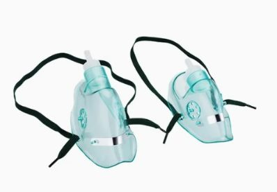 Máscara de nebulizador descartável mais vendida para ambientes cirúrgicos