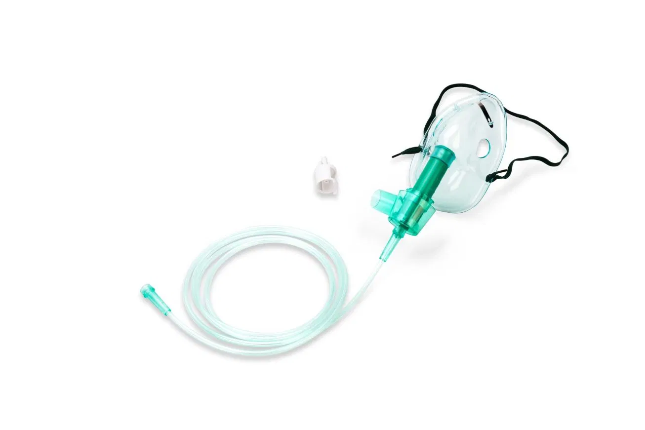 Modelo Mais Recente de Máscara de Oxigênio Descartável para Ambientes Cirúrgicos