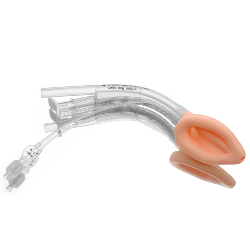 Máscara Laringeana Descartável de Silicone com Design Antiembaçante de Dupla Câmara Ordinária - CE ISO