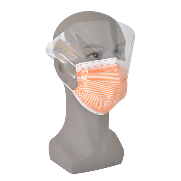 Máscara Descartável com Protetor Ocular Antivapor 3ply Máscara com Forro de Plástico Fornecedor