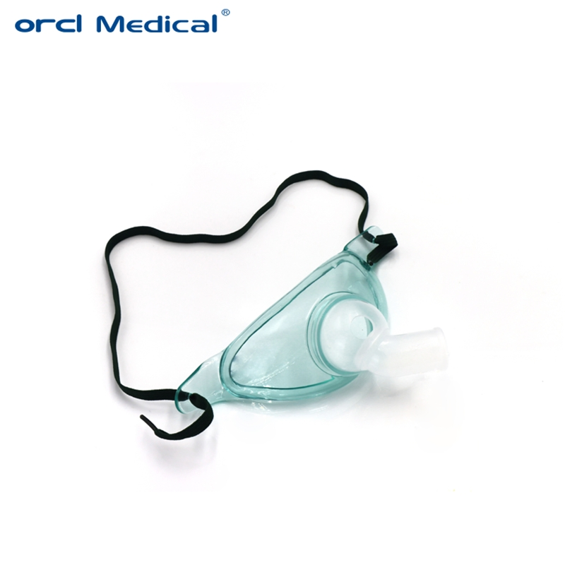 Dispositivos Cirúrgicos Médicos Máscaras de Oxigênio Tracheostomia Descartáveis Especiais Tamanho Pediátrico Adulto PVC