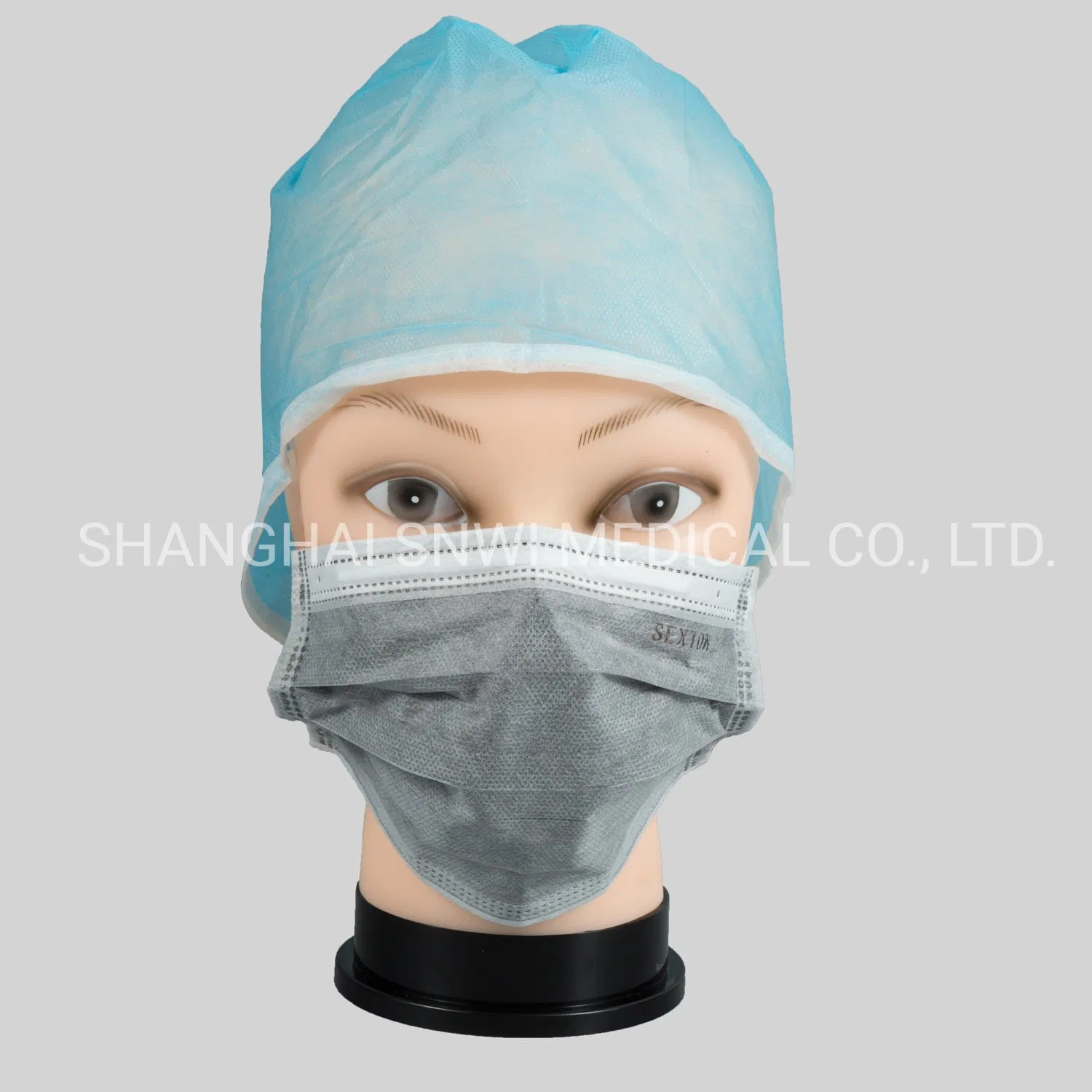 Certificação CE e ISO Máscara Facial Protetora Descartável Não Tecido Cirúrgica 3ply
