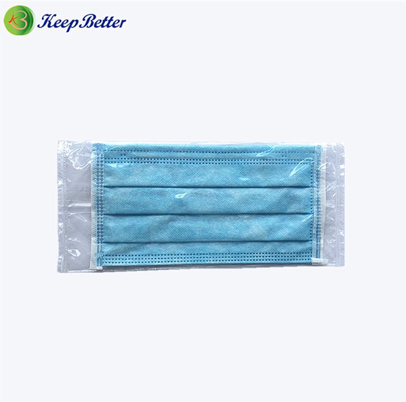 50PCS Descartáveis 3-Layer Máscaras, Anti Poeira Respirável Descartável Cirúrgica com Alças para as Orelhas Máscara Facial