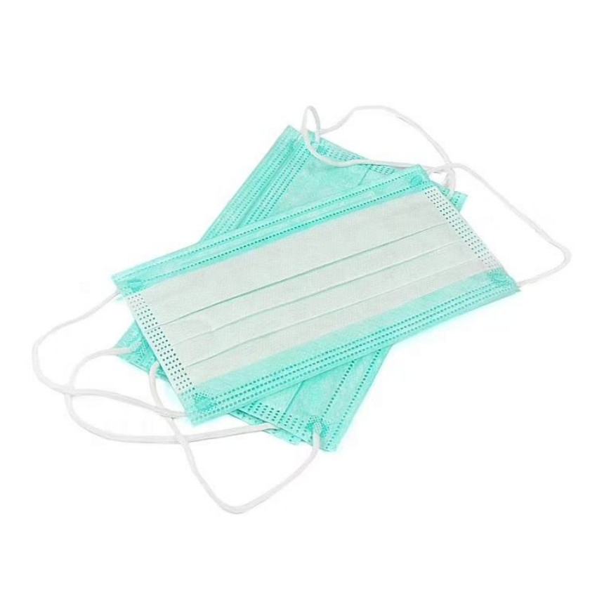 Máscara Cirúrgica Médica Descartável com Alças de Orelha 3ply Bfe Pfe Vfe 99% CE En14683 Tipo Iir Nível ASTM 3 Fornecedor de Máscaras Lista Branca