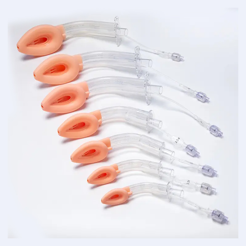 Máscara Laringeana Descartável de Silicone com Design Antiembaçante de Dupla Câmara Ordinária - CE ISO