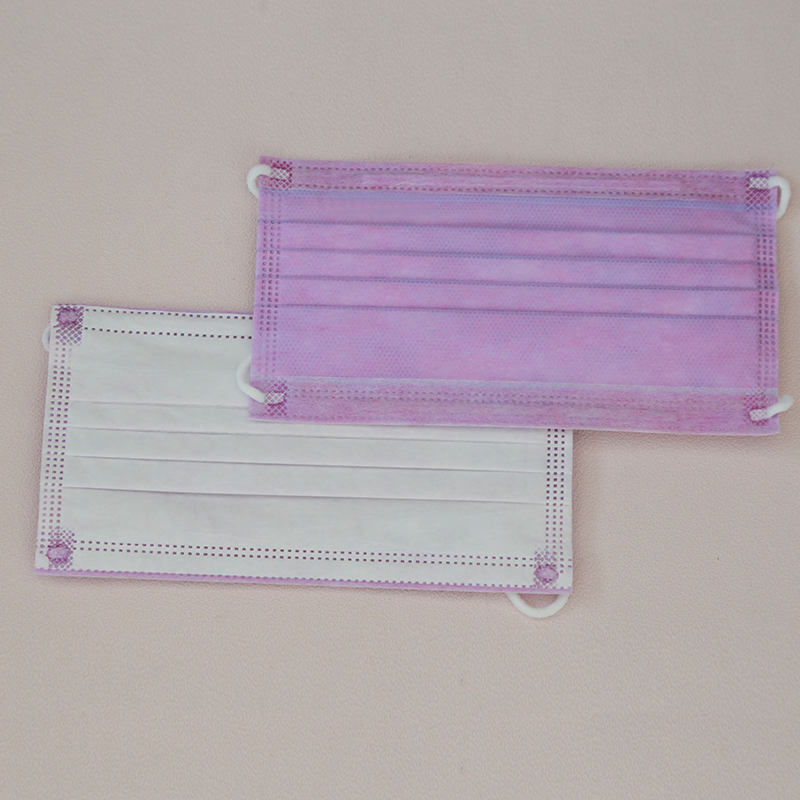 Máscara Facial Descartável de Proteção Médica Não Tecida para Hospital Cirúrgico 4ply / Papel Dental/SMS/Boca 3ply com Alças Elásticas/Amarrar