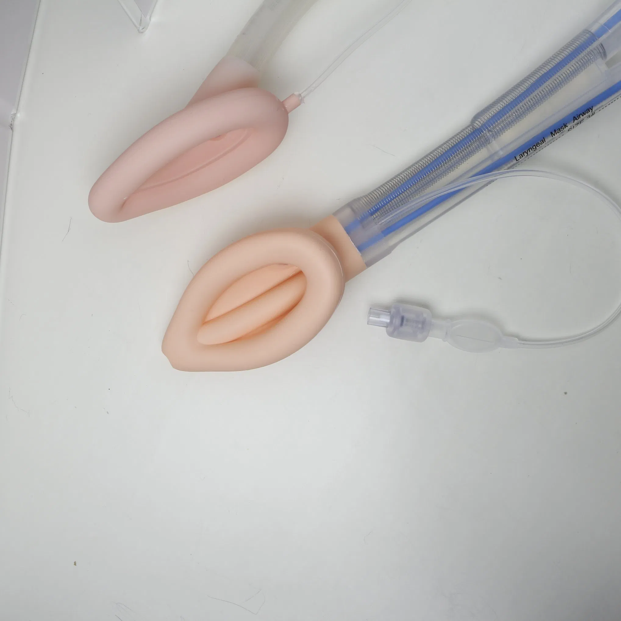 Máscara Laríngea Descartável de Alta Qualidade em Silicone Médico Estéril Dispositivo Cirúrgico para Anestesia e Uso Hospitalar