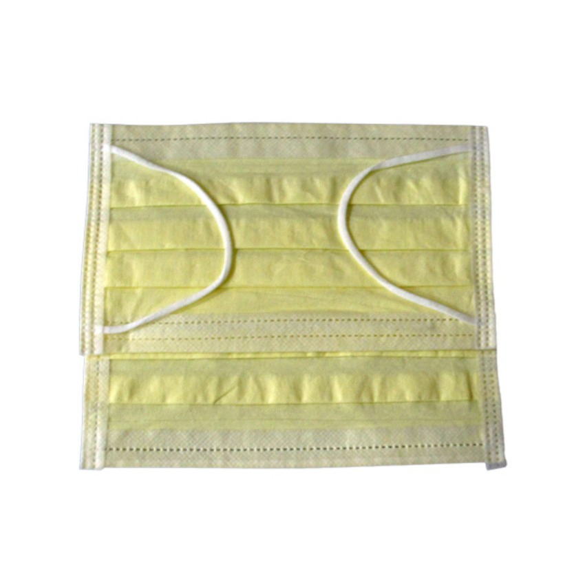 Máscara Cirúrgica Descartável para Adultos com Alças de Orelha, Respirável, Não Tecido, Tipo Iir/Nível de Proteção ASTM 3-Ply