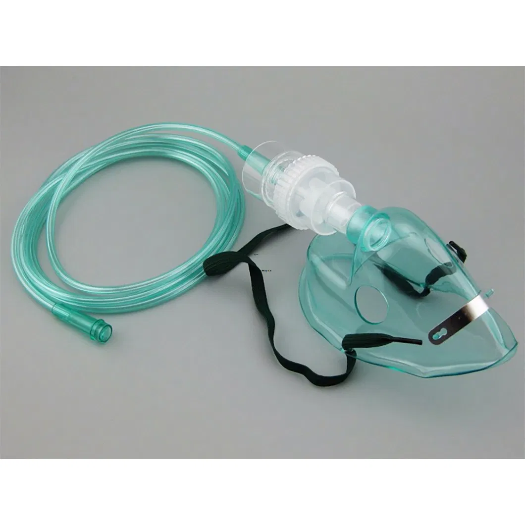 Fabricante de Máscaras Cirúrgicas Sunton China 50*38*33cm Máscara de Nebulização Infantil M Atacado Máscara Nebulizadora Médica Descartável para Adultos e Pediátrica com Tubulação