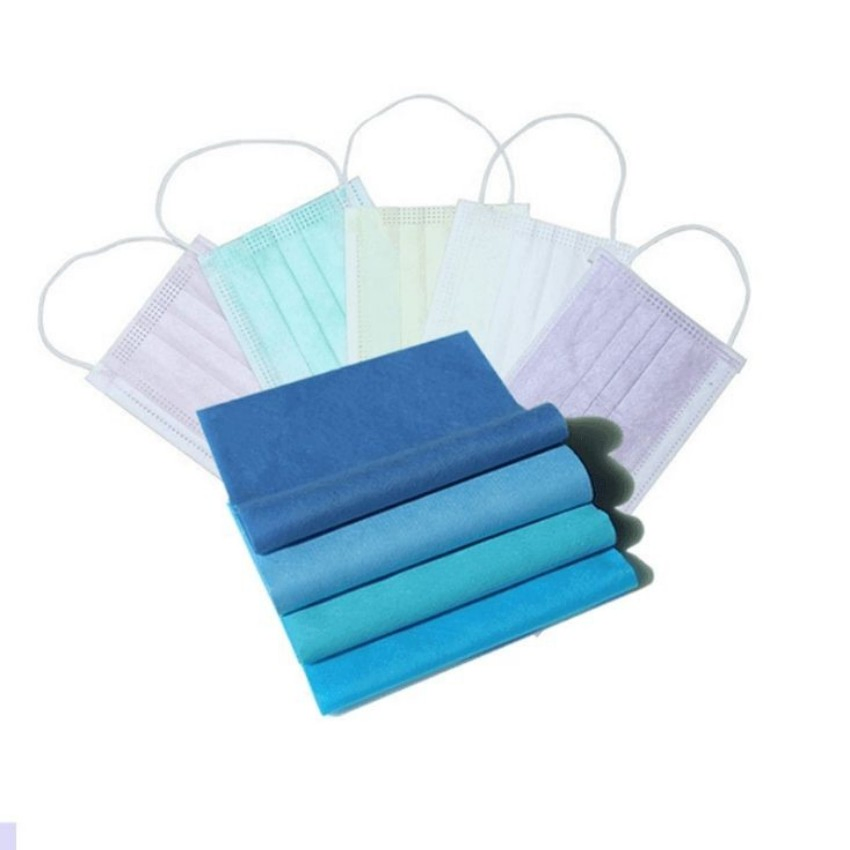 Máscara Cirúrgica Tipo II Descartável Não Tecido 3-Ply Máscara Facial Médica