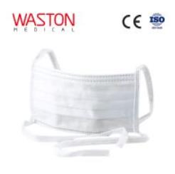 6.Disposable Máscara Cirúrgica com Laços,CE,ASTM,Bfe,Pfe,Respirável,Proteção Diária,Área Médica Use,Pure-White,98+Melt-Blown Fabric,3 Camadas,Tecido Macio,Adulto,EPI