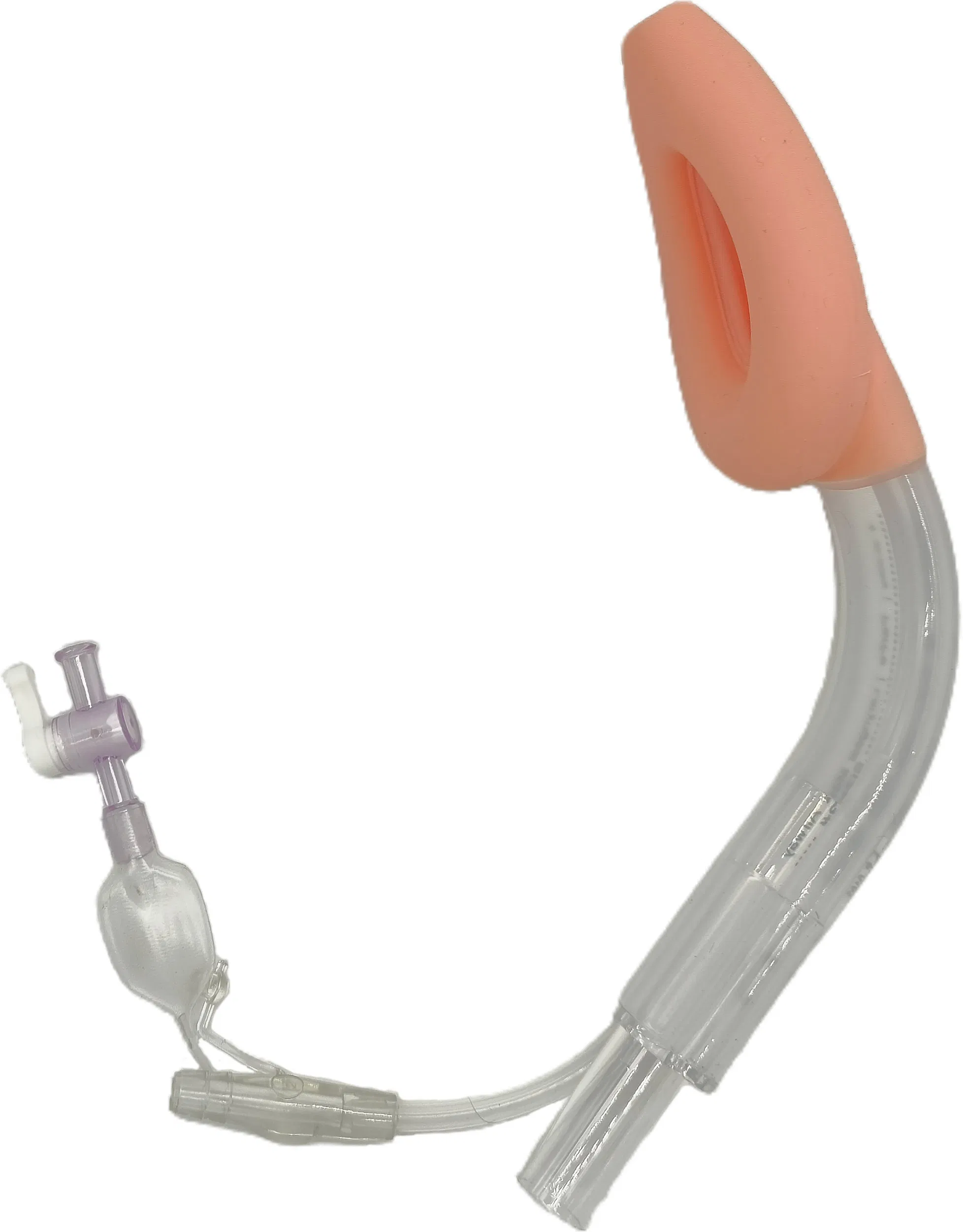 Máscara Laringeana Descartável de Silicone com Design Antiembaçante de Dupla Câmara Ordinária - CE ISO