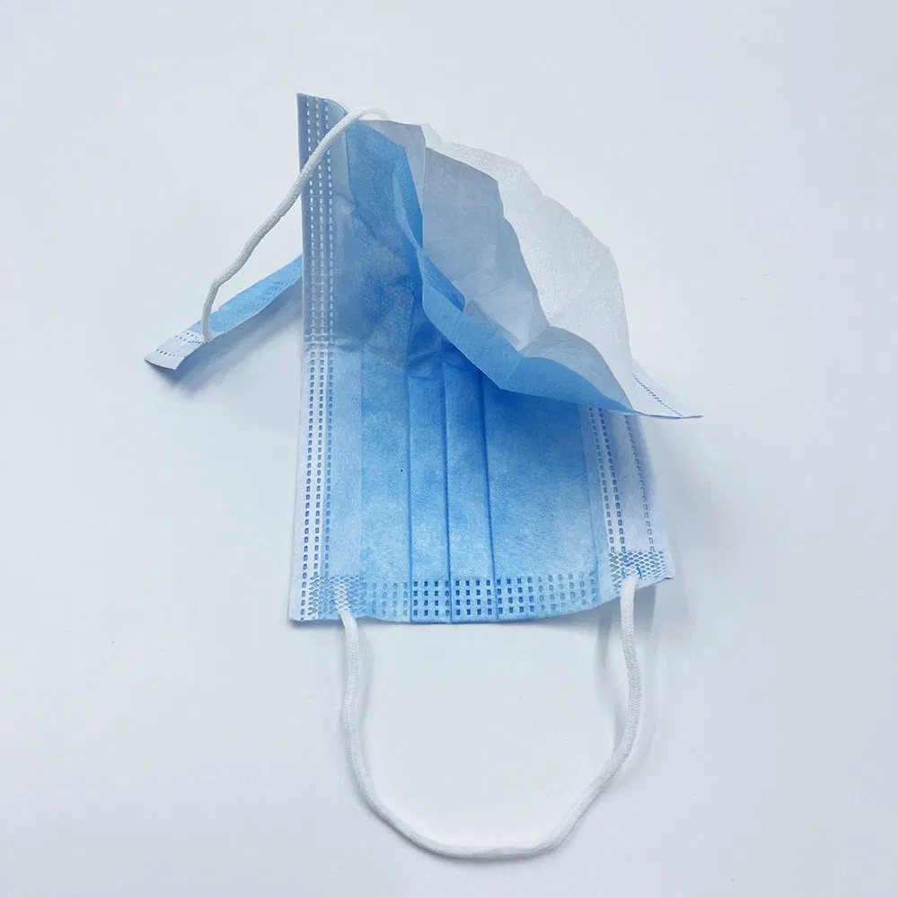 Máscara Cirúrgica Premium 3-Ply com Conforto Aprimorado para as Alças de Orelha