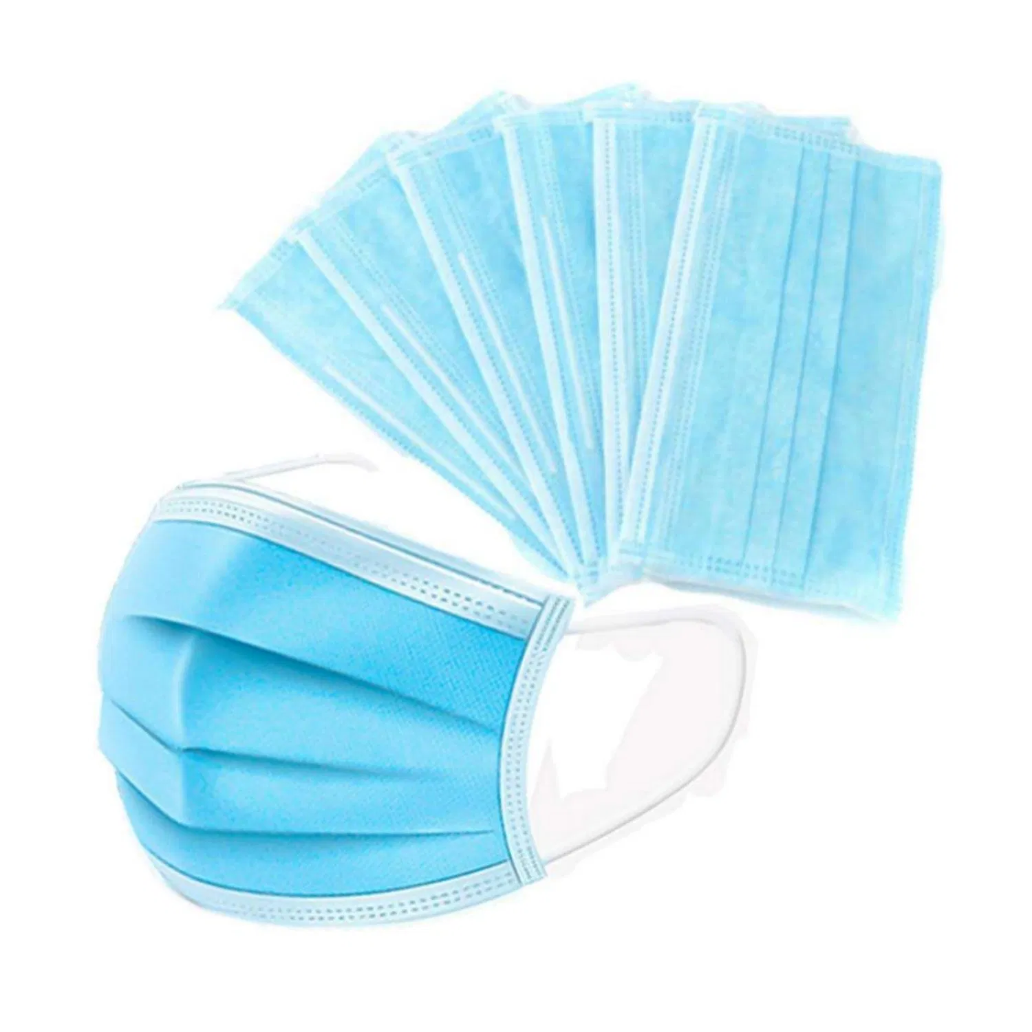 Máscara Cirúrgica Descartável de Grau Médico 3-Ply Não Tecida (YQD1-3)