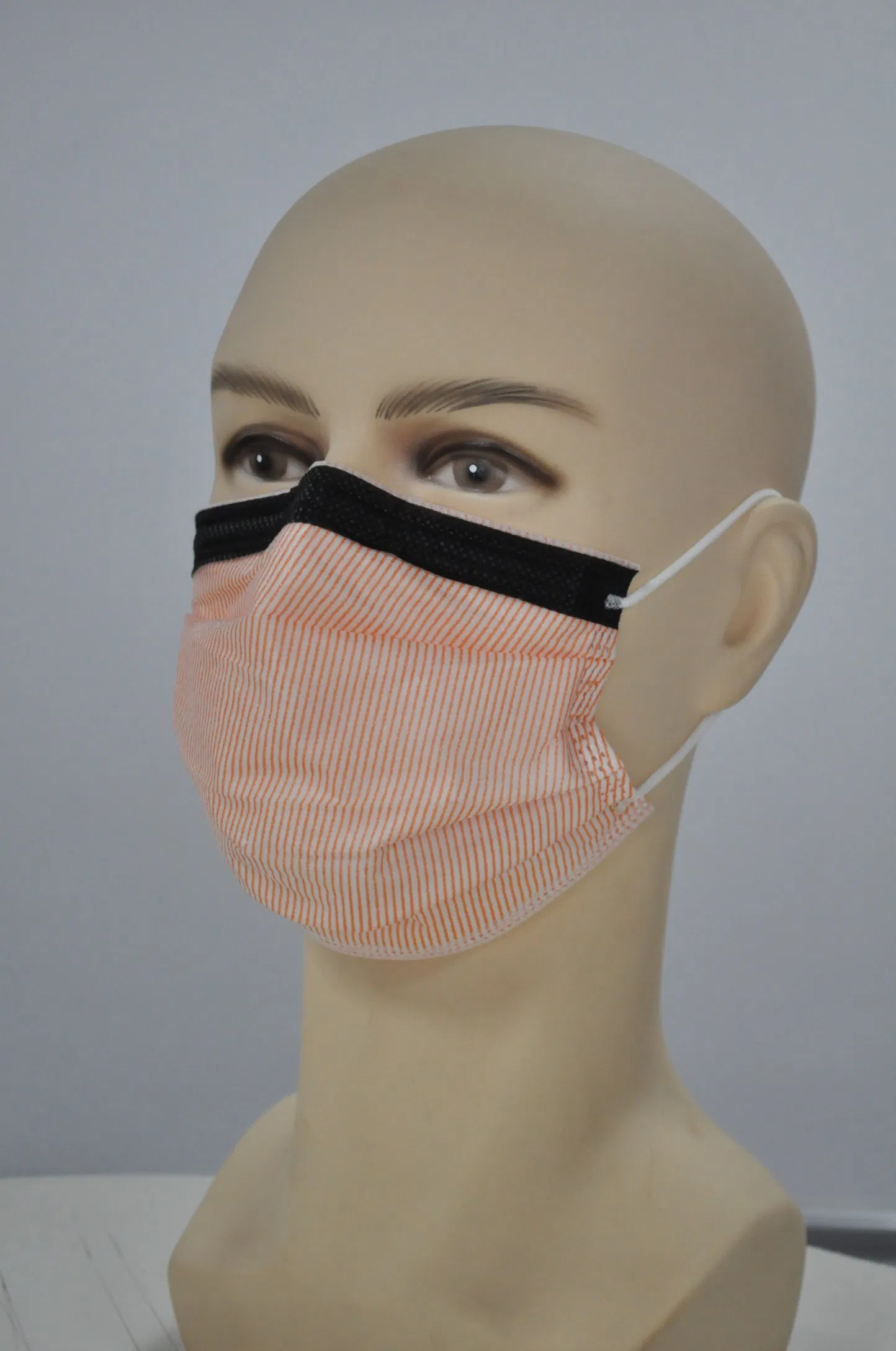 Hospital Cirúrgico Proteção Médica Segurança Não Tecido 4ply Papel de Carvão Ativado para Poeira Dental/SMS/Boca 4ply Máscara Facial Descartável com Alças Elásticas/Amarrar