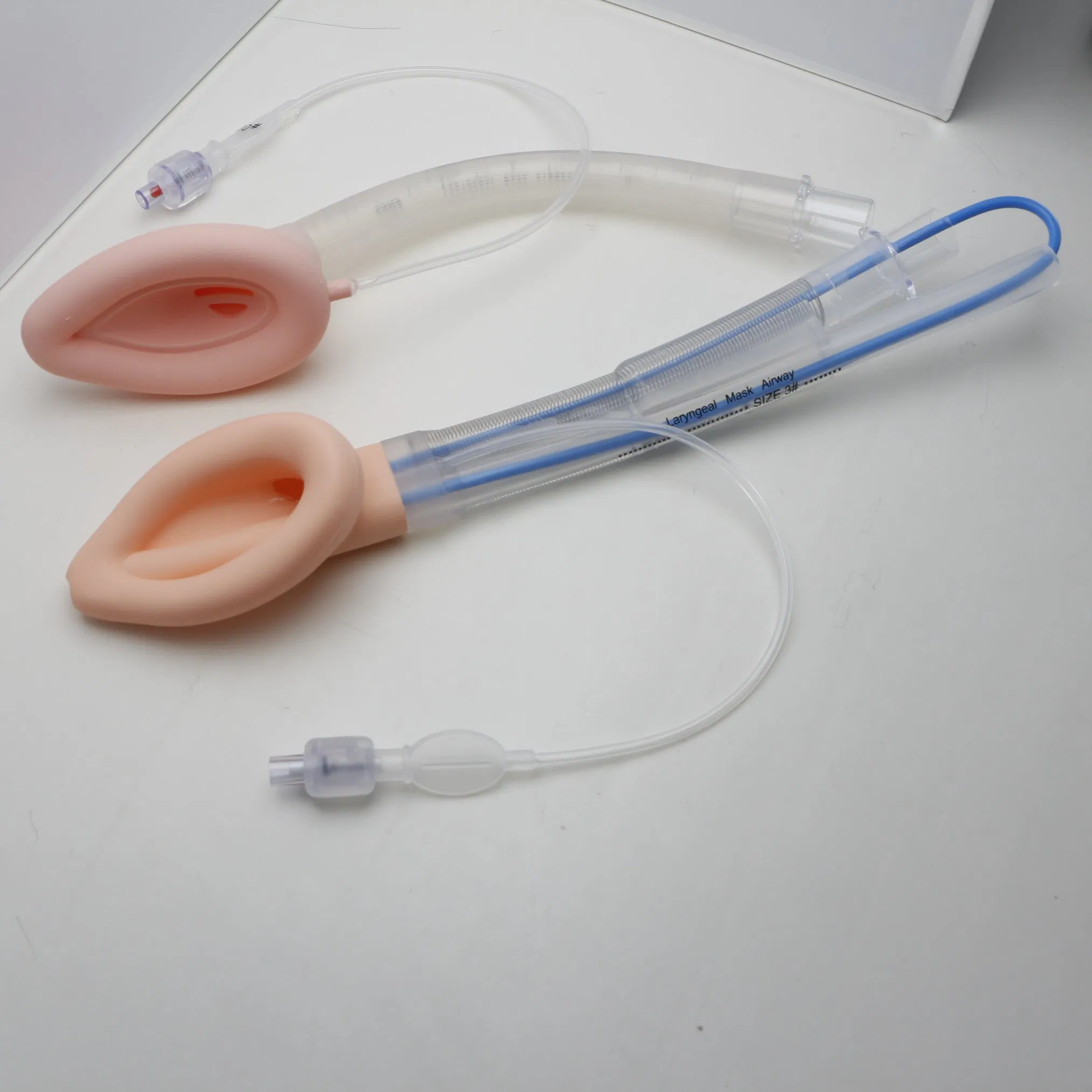 Máscara Laríngea Descartável de Alta Qualidade em Silicone Médico Estéril Dispositivo Cirúrgico para Anestesia e Uso Hospitalar