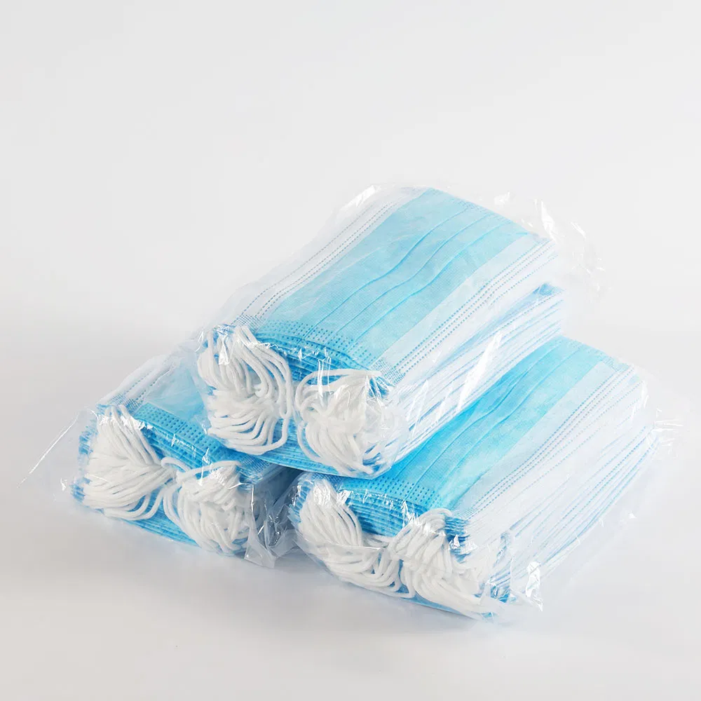 3-Ply Máscara Cirúrgica Médica Não Tecida para Proteção Aprimorada de Crianças Descartável 3 Máscara de 1 Camada Não Tecida Hipoalergênica para Hospital Amostra Grátis