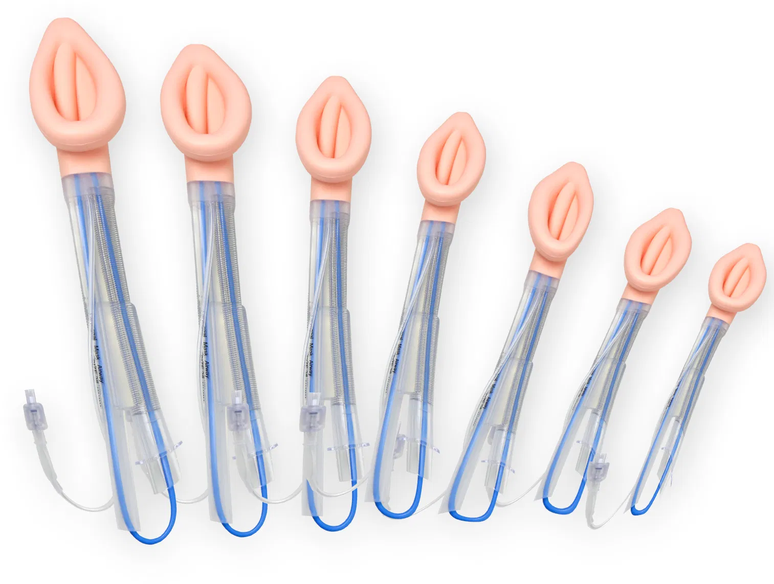 Máscara Laríngea Descartável de Alta Qualidade em Silicone Médico Estéril Dispositivo Cirúrgico para Anestesia e Uso Hospitalar