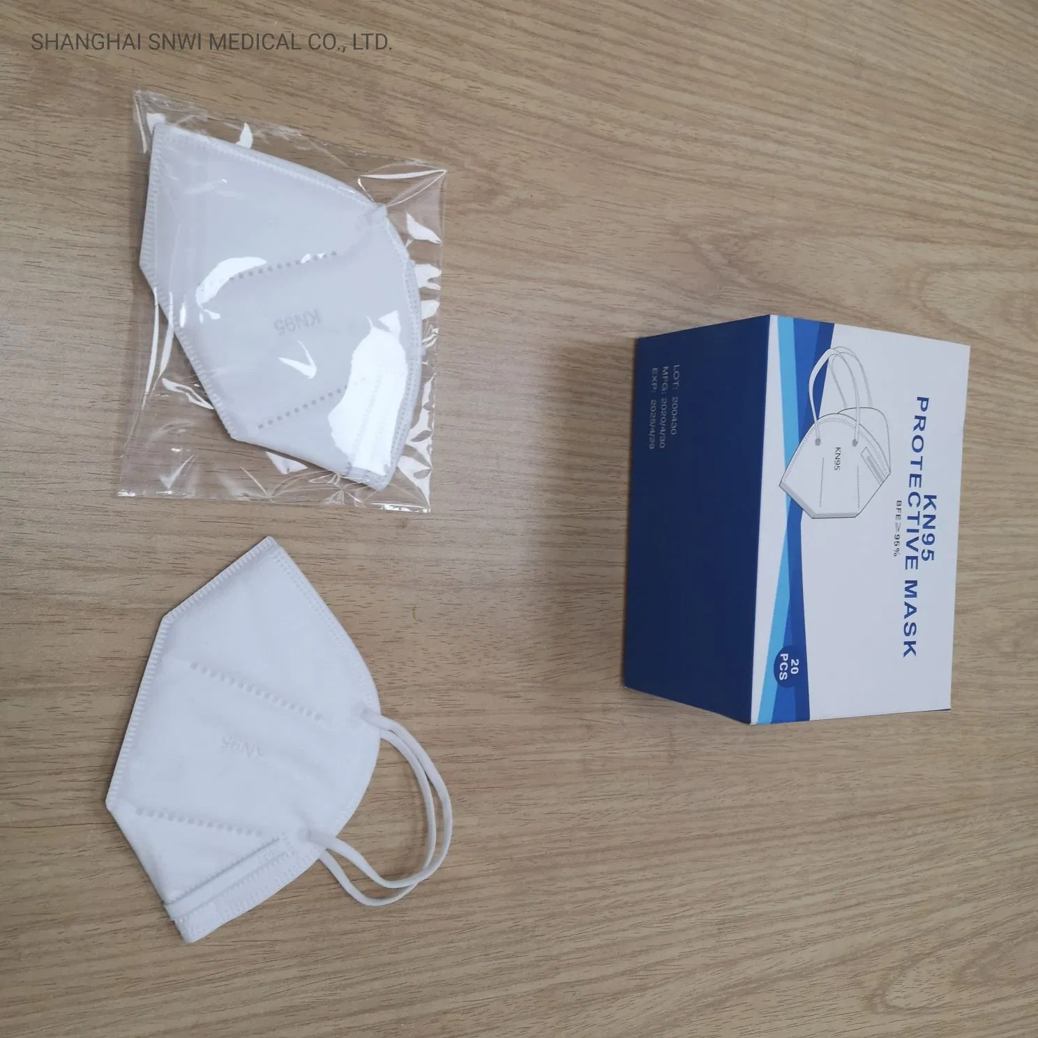 Certificação CE e ISO Máscara Facial Protetora Descartável Não Tecido Cirúrgica 3ply