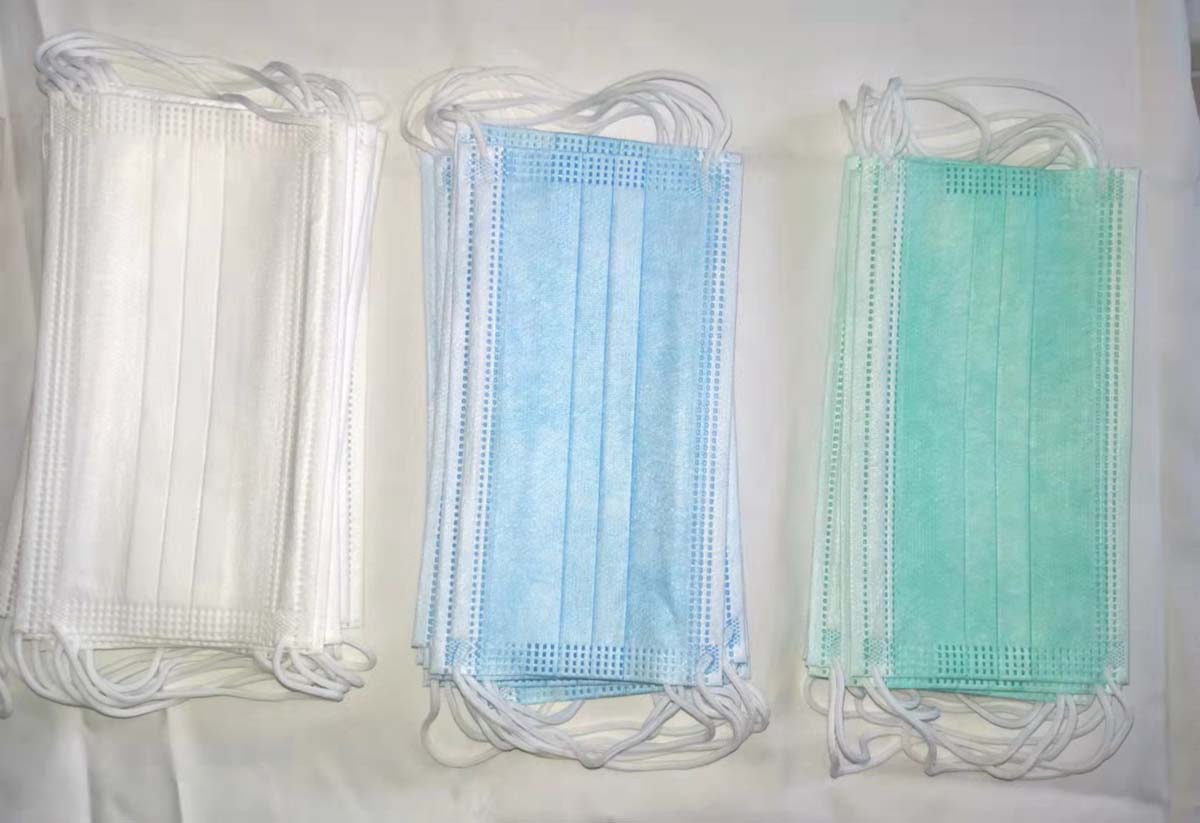 Máscara Facial Protetora Premium com Alças para Segurança 3-Ply