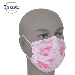 3-Ply 4 Máscara Facial com Alças de Orelha