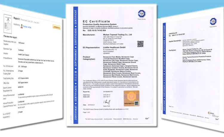 Certificados CE ISO