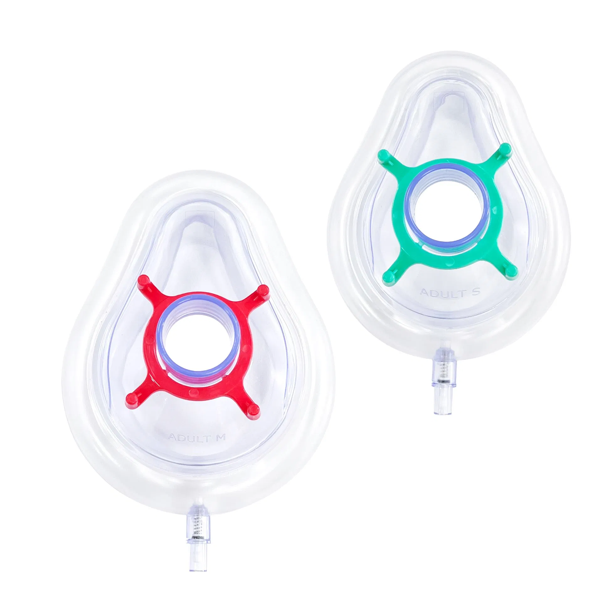 Máscara facial descartável para anestesia médica - fábrica