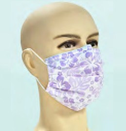 3-Ply 4 Máscara Facial com Alças de Orelha
