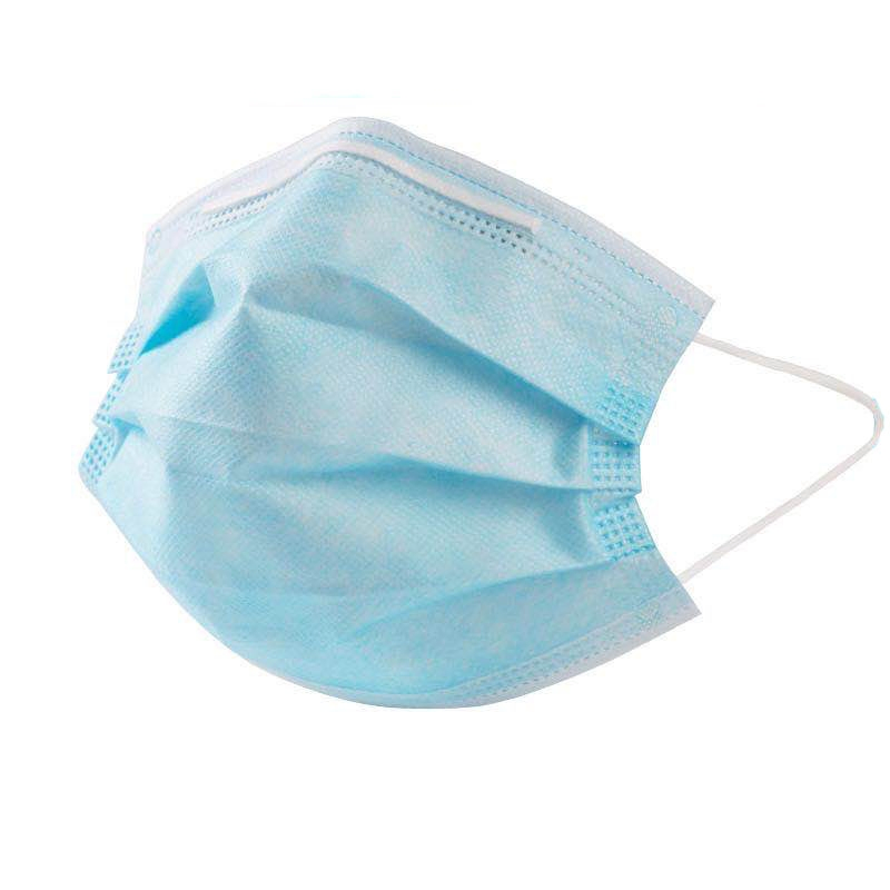 3-Ply Máscara Cirúrgica Descartável Azul Nível ASTM 2 98% Máscara de Procedimento de Grau Médico Pfe com CE ISO 13485 FDA