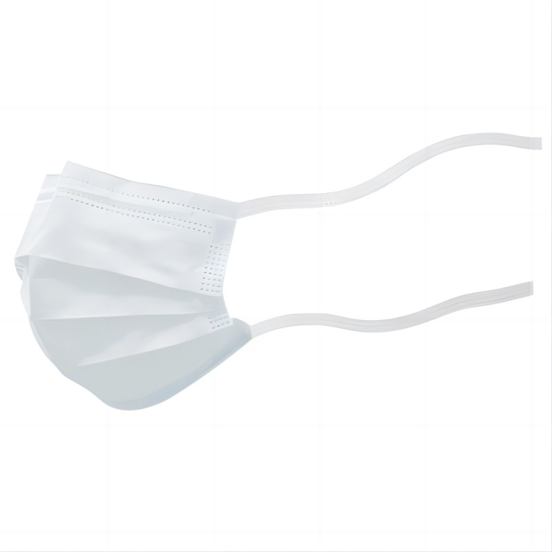 Máscara Facial Diária Cirúrgica Médica Descartável Não Tecida com Alças 3ply
