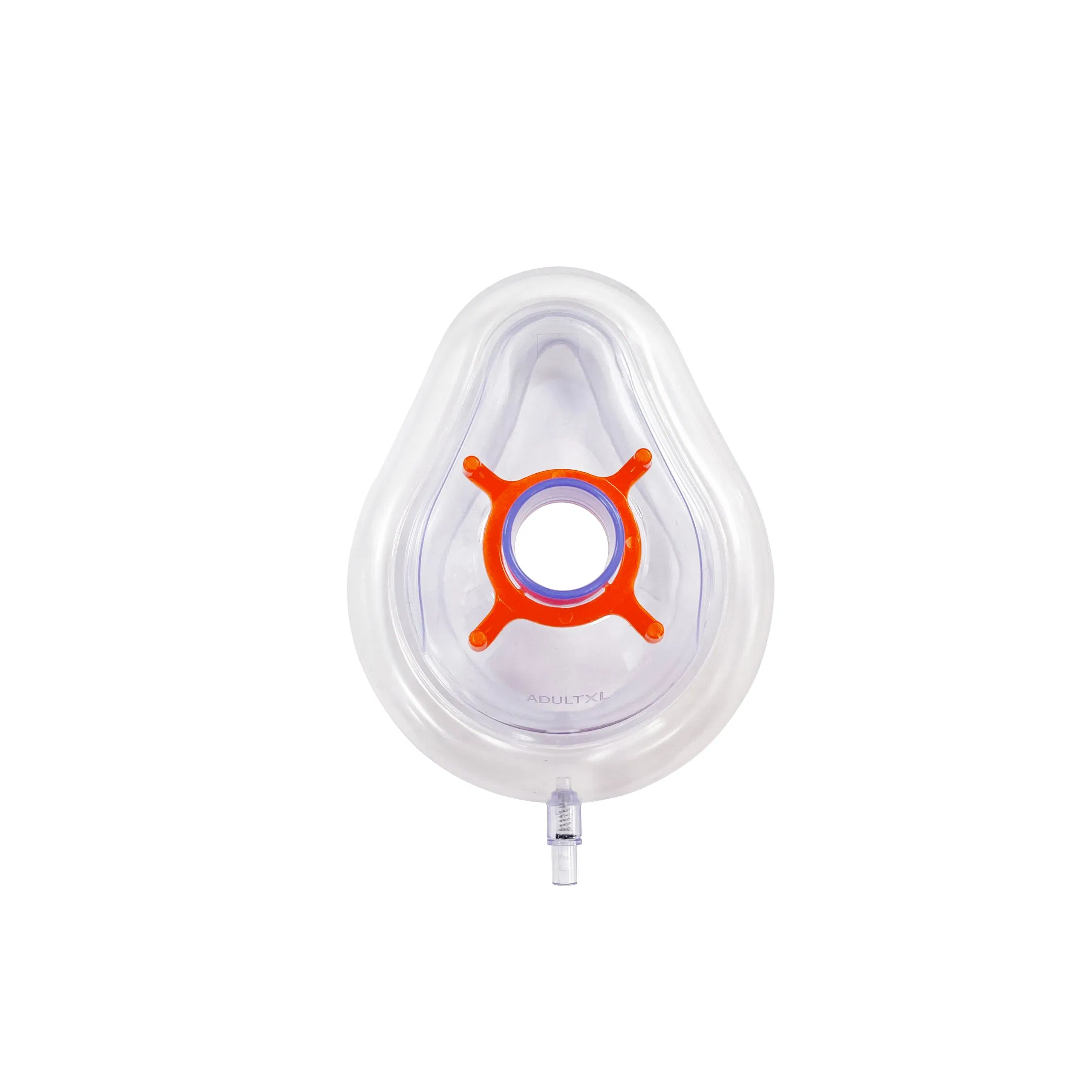 Máscara facial descartável para anestesia médica - fábrica