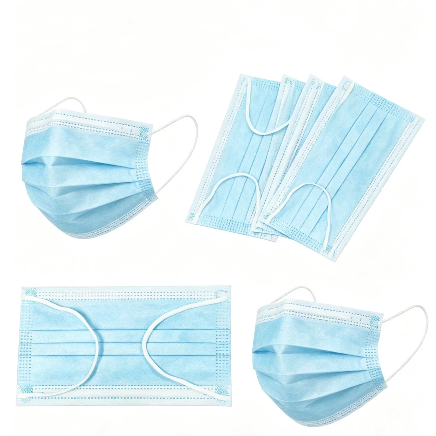 Máscara Médica 3-Ply Cirúrgica Estéril - Modelo Sh175