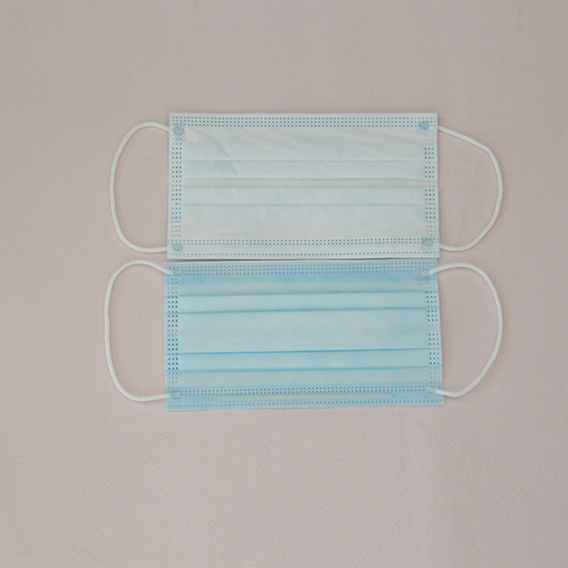 Máscara Facial Descartável de Proteção Médica Não Tecida para Hospital Cirúrgico 4ply / Papel Dental/SMS/Boca 3ply com Alças Elásticas/Amarrar