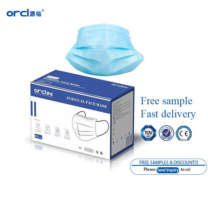 Máscara Cirúrgica Médica Anti-Fog Respirável Perfeita para Uso Odontológico e Cirúrgico 3-Layer