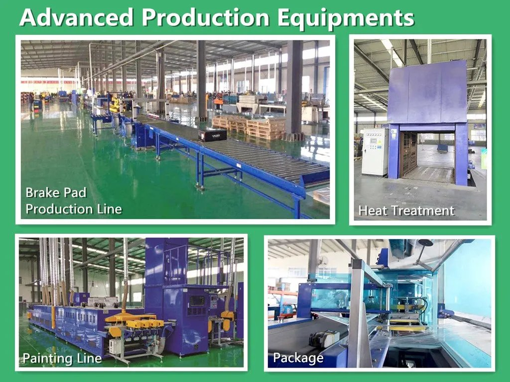 Fábrica OEM Chinesa Peças de Automóveis Atacado Pastilha de Freio Semi Metálica de Carbono Cerâmica Marca Japonesa Coreana Europeia Carro Veículo Dianteiro Traseiro Pastilha de Freio a Disco Fabricantes