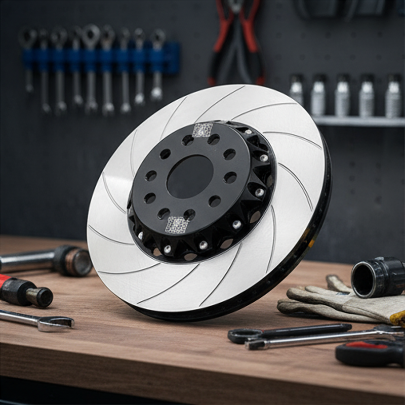 Disco de Freio Integrado de Alta Carbono em Duas Peças Premium para Audi Tt OE#8j0615301