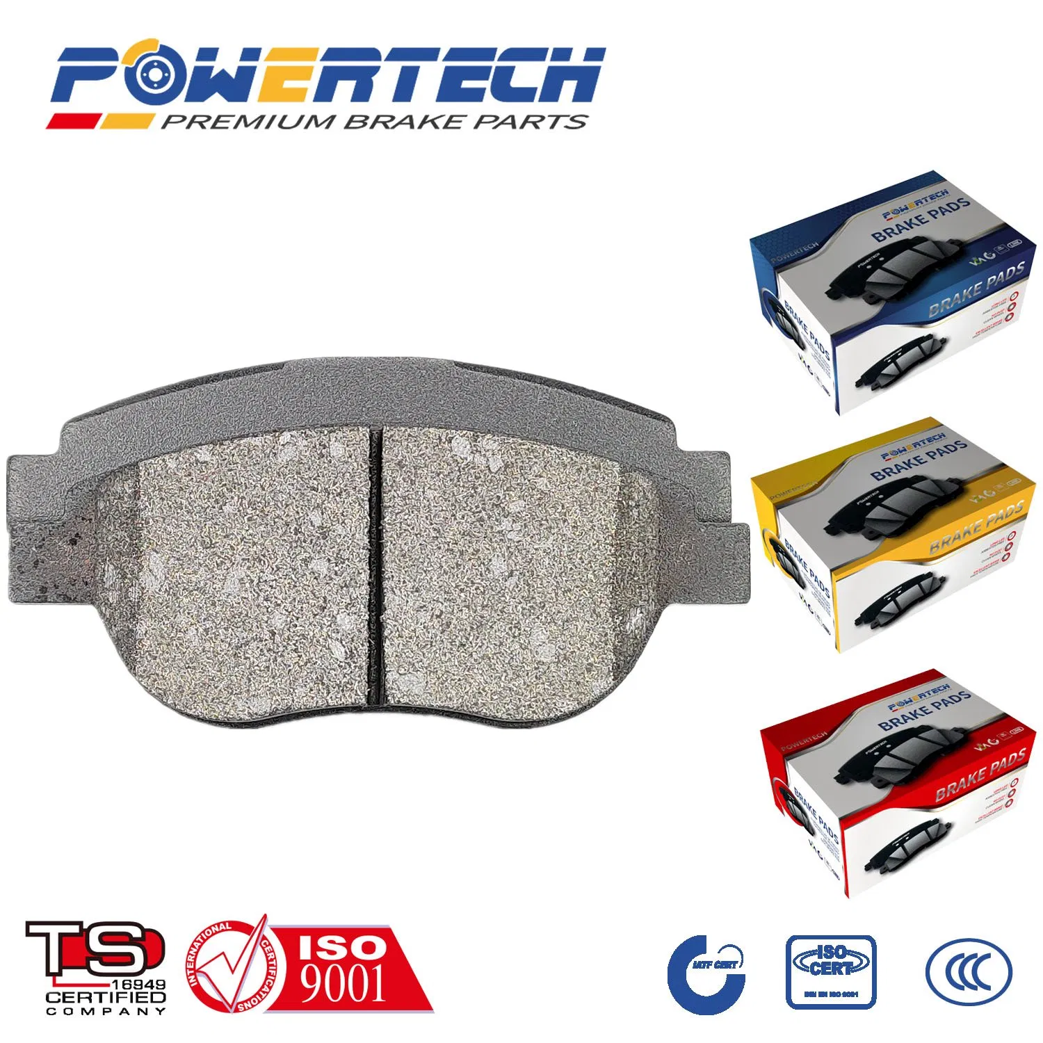 OEM 29087 Pastilhas de Freio de Cerâmica Semi Metálicas Não Asbesto Sapatas de Freio Peças de Reposição para Toyota Nissan Honda Isuzu KIA Hyundai Peças de Freio Freio a Disco