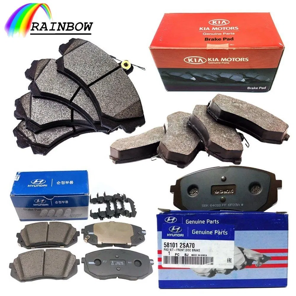 Acessório de Carro Preço Atacado Peças Auto OEM ODM 58302-17A00 Pastilhas de Freio Dianteiras de Disco Cerâmico para Hyundai Toyota/BMW/Chery Geely/Byd/KIA