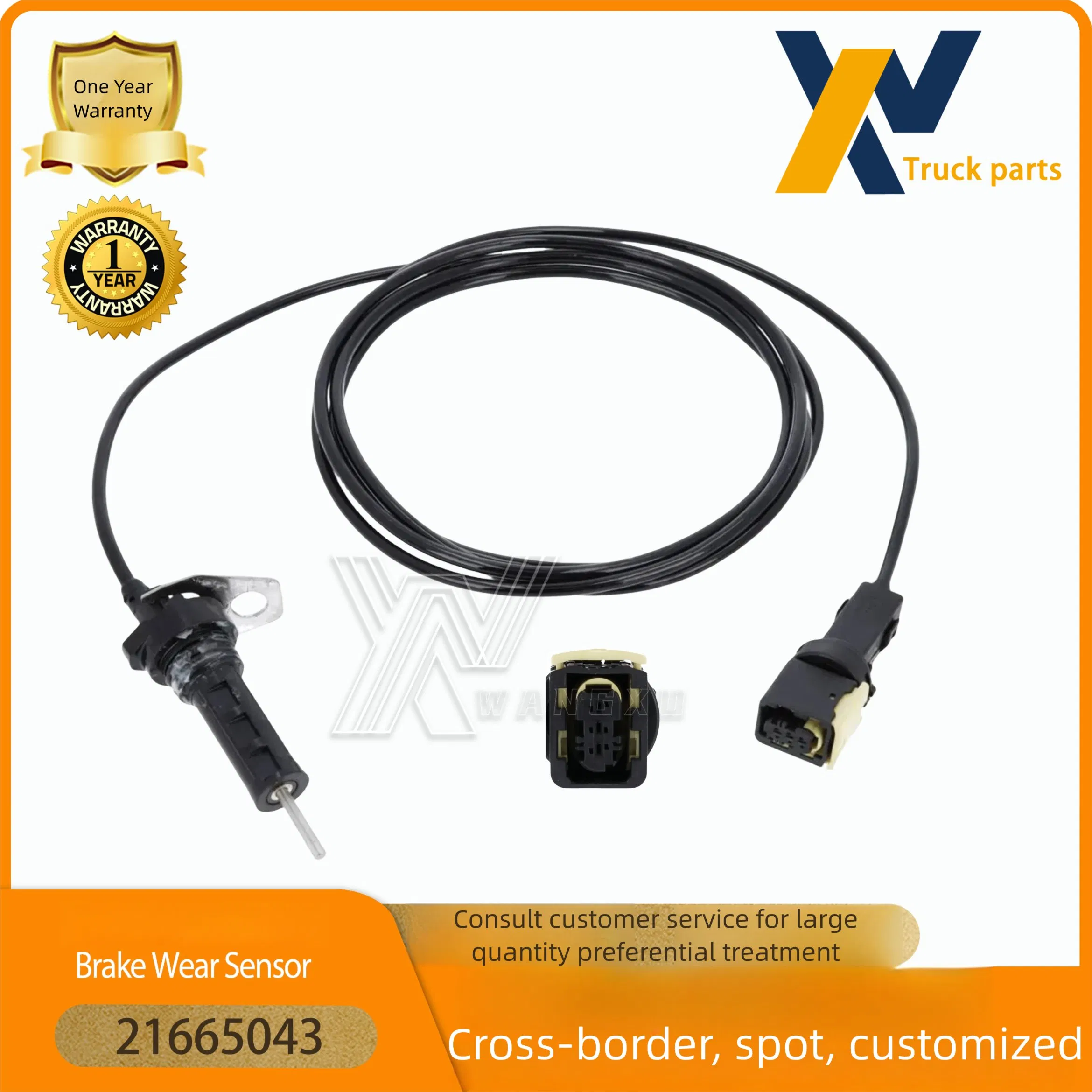 Peças de Caminhão Pesado 21665043 7421665043 Peças de Caminhão para Volvo Acessório Automotivo Sensor de Desgaste de Freio